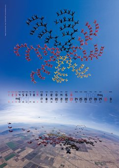 Kalendarz spadochronowy 2010 - maj