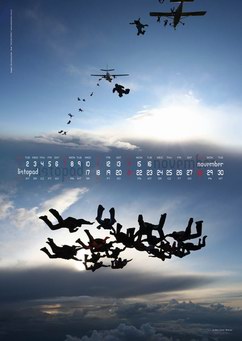 Kalendarz spadochronowy 2010 - listopad